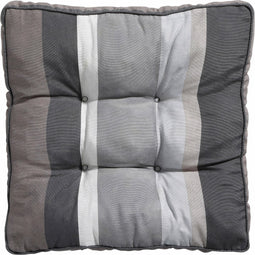 Madison Florance Zitkussen - Stripe Grey - 47x47 - Grijs