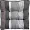 Madison Florance Zitkussen - Stripe Grey - 47x47 - Grijs