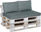Madison - Lounge Basic grey - 120x80 - Grijs