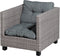 Madison Lounge kussen Florance Grijs - 60 x 60cm