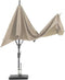 Madison - Parasol Asymetrisch Sideway - Grijs - 360x220