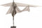Madison - Parasol Asymmetric Sideways Sage Green - 360x220 - Groen