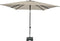 Madison Parasol | Corsica push-up | Ecru | 200x250cm