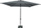 Madison Parasol | Corsica push-up | Grey | 200x250cm