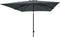 Madison - Parasol - Denia - 200x200 - cm - grijs