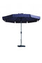 Madison - Parasol Flores Rond - 300cm - Blauw