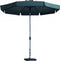 Madison - Parasol Flores Rond - 300cm - Grijs
