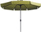 Madison - Parasol Flores Rond - 300cm - Groen