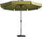 Madison - Parasol Flores Rond - 300cm - Groen