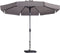 Madison - Parasol Flores Rond - 300cm - Taupe