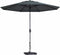 Madison - Parasol Paros II Round Grey - 300cm - Grijs