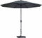 Madison - Parasol Paros II Round Grey - 300cm - Grijs