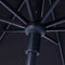 Madison - Parasol Paros II Round Light Grey - 300cm - Grijs