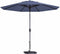 Madison - Parasol Paros II Round Safier Blue - 300cm - Blauw