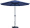 Madison - Parasol Paros II Round Safier Blue - 300cm - Blauw