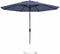 Madison - Parasol Paros II Round Safier Blue - 300cm - Blauw