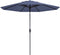 Madison - Parasol Paros II Round Safier Blue - 300cm - Blauw