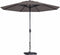 Madison - Parasol Paros II Round Taupe - 300cm - Bruin
