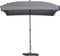 Madison - Parasol Patmos - 210x140 - Grijs