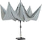 Madison - Parasol Rectangle Grey - 400x300 - Grijs