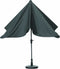 Madison Parasol Round Corner 280x280 cm - Taupe