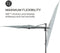 Madison - Parasol Saint-Tropez Grey - 355x300 - Grijs