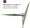Madison - Parasol Saint-Tropez Sage Green - 355x300 - Groen
