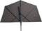 Madison - Parasol Sun Wave - 270 x 150 - Grijs