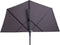 Madison - Parasol Sun Wave - 270 x 150 - Taupe