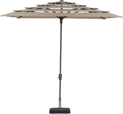 Madison - Parasol Syros Open Air Round Ecru - 280x280 - Beige