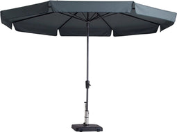 Madison - Parasol Syros - Rond - 350cm - Grijs