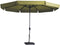 Madison - Parasol Syros - Rond - 350cm - Groen