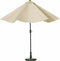 Madison - Parasol Tenerife Round Grey - 300cm - Grijs
