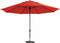 Madison - Parasol Timor - Rond - 300cm - Rood