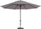 Madison parasol Timor - Rond - 400cm - Taupe