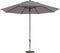 Madison parasol Timor - Rond - 400cm - Taupe