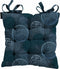 Madison Toscane Kussen - Circle Blue - 46x46 - Blauw