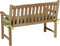 Madison tuinbankkussen Rib 120x48 cm - lime groen