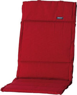 Madison tuinkussen fiber sling Rib 123x50 cm - rood