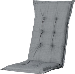 Madison tuinkussen hoog Basic 123x50 cm - grijs