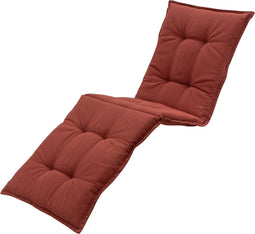 Madison - Tuinkussen - Ligbedkussen - 200x60cm - Panama Terra - Oranje