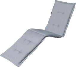 Madison - Tuinkussen - Loungekussen - 200 x 60cm - Panama Licht Grijs - Ligbedkussen