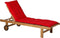 Madison - Tuinkussen - Loungekussen - 200 x 65cm - Panama Rood - Ligbedkussen