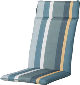 Madison - Tuinkussen - Universeel - Hoge Rug - Stripe Green - 120x50cm - Groen