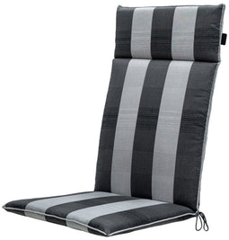 Madison Tuinstoelkussen hoge rug 50x120 cm universeel Alice grey