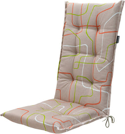 Madison Tuinstoelkussen hoge rug 50x123 cm Joah terra