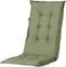 Madison Tuinstoelkussen Hoge Rug - Groen - katoen/poly