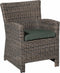 Madison Wicker - Multi outdoor Oxford green - 48x48 - Groen