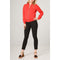 Fontana 2.0 - Jas - Slim fit - Gevoerd - Rood (LEDA_ROSSO)