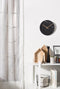 Zuiver Marble Time Klok/ Wandklok Rond Marmer Zwart